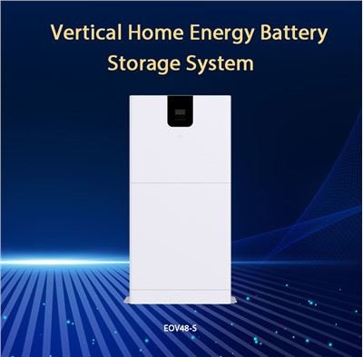 Sistema di accumulo verticale della batteria dell'energia domestica